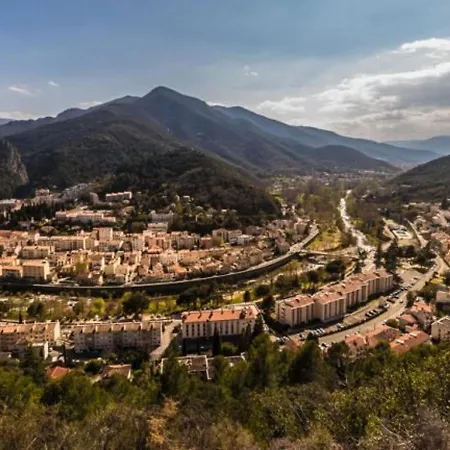 F2 A Amelie-les-bains, Terrasse, Parking, Wifi, Animaux Ok - Fr-1-703-133